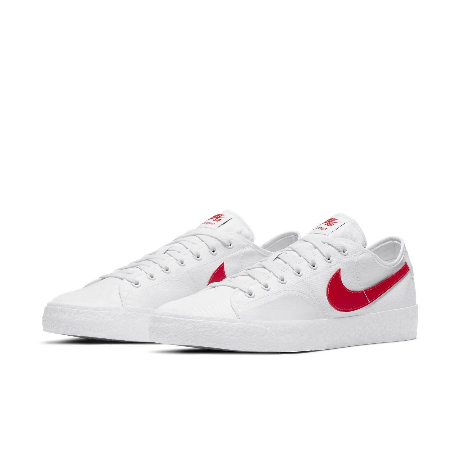 Nike Blazer Court SB 'White University Red' CV1658-100