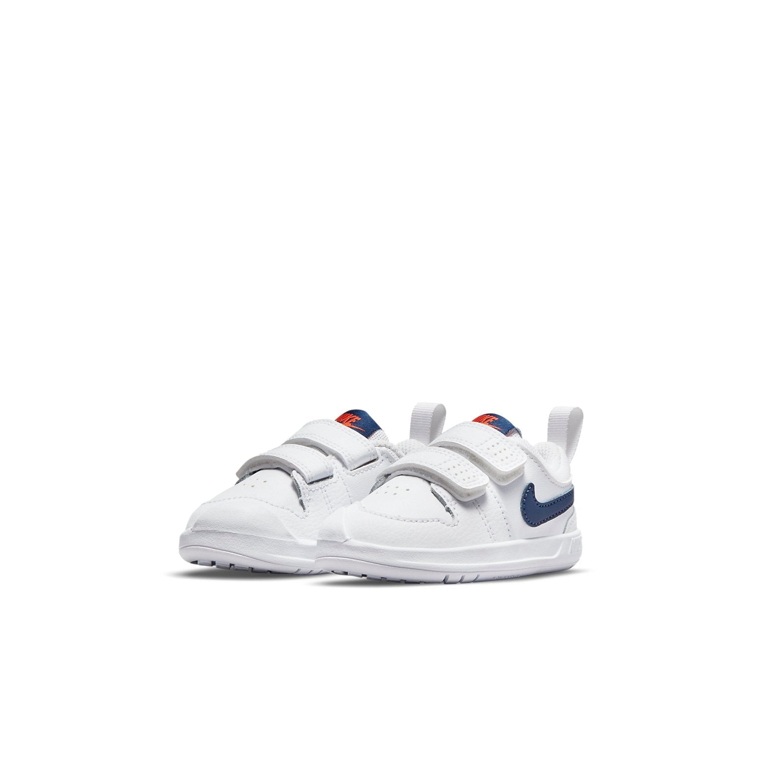 (TD) Toddler/Baby Nike Pico 5 Wear-resistant Shock Absorption Non-Slip Low Tops Sports Shoe White Blue AR4162-106