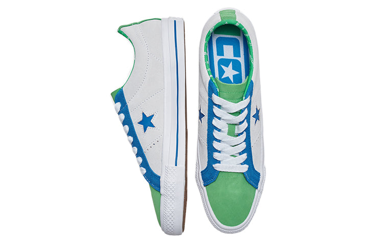 Converse Unisex One Star Pro Sneakers White/Blue 171933C