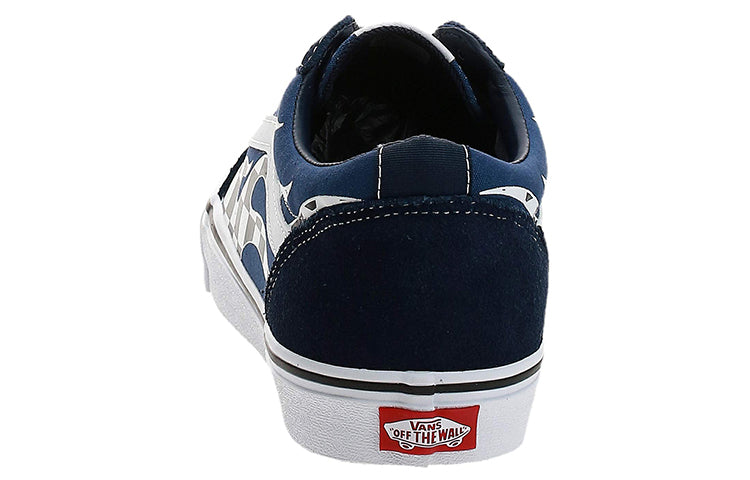 Vans Old Skool Ward Flame Check 'Blue White' VN0A38DMWD6