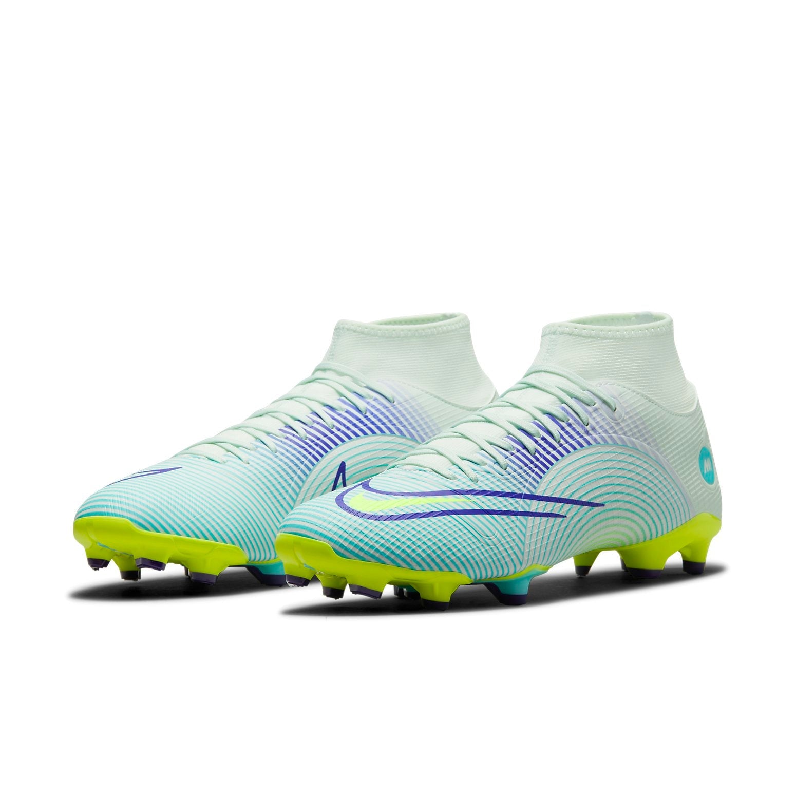Nike Mercurial Superfly 8 Academy MG 'Dream Speed - Barely Green Electro Purple' DN3782-375