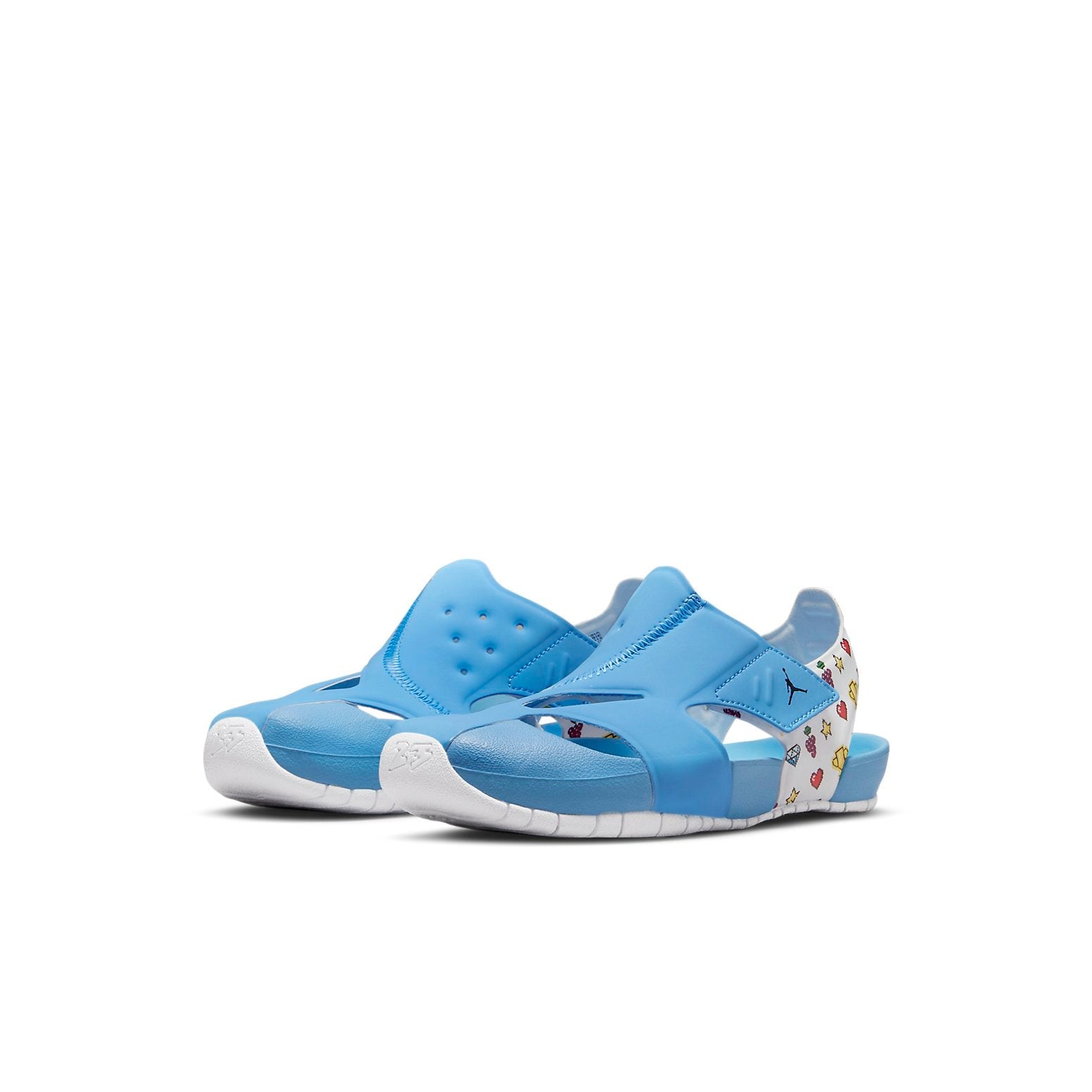 (PS) Air Jordan Flare 'University Blue Poison Lemon Yellow White' DM8973-417
