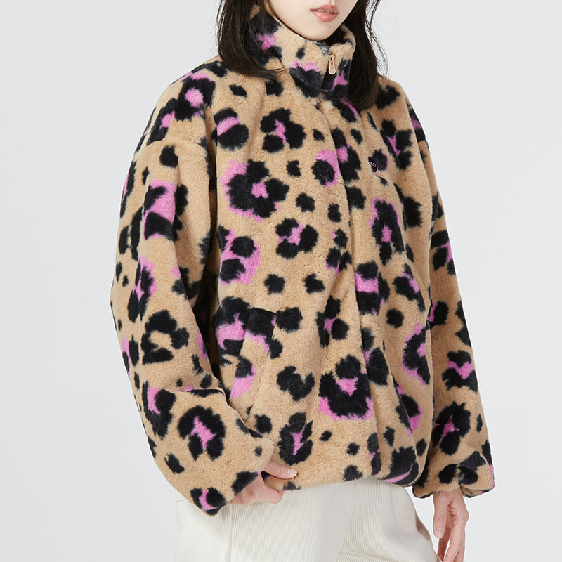 (WMNS) adidas Neo Vbe Jackets 'Tan Black Pink' HN2366