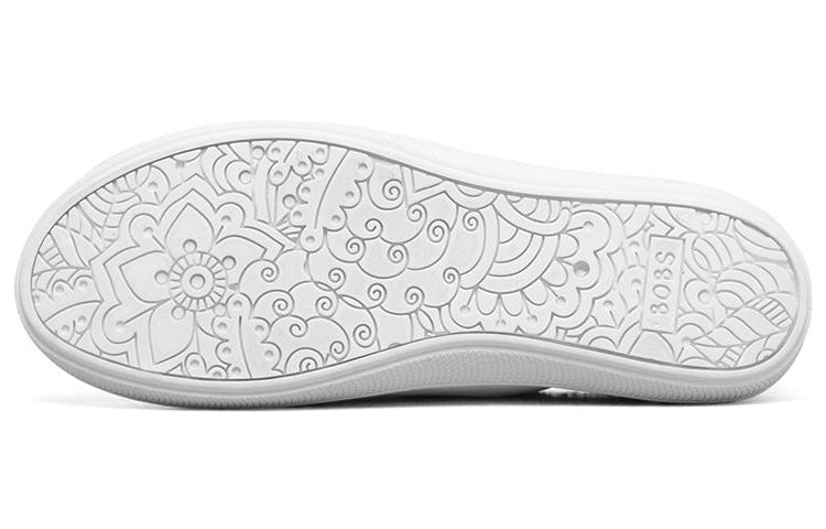 (WMNS) Skechers Bob s B Cute Casual Canvas Shoes White 33497-WNVR