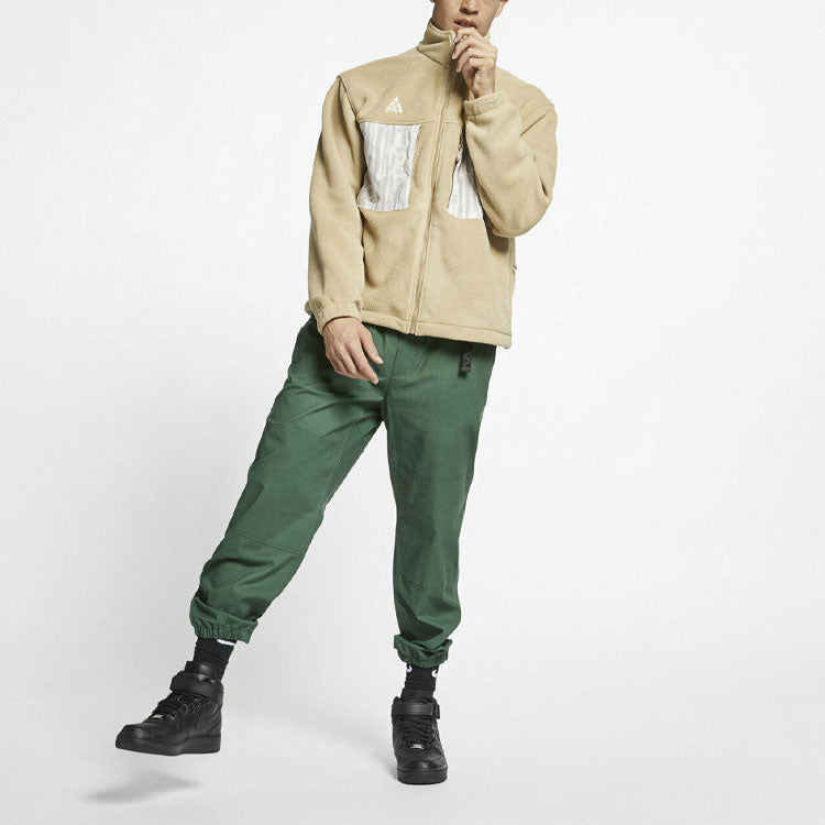 Nike ACG Splicing polar fleece Jacket Khaki BQ3446-297