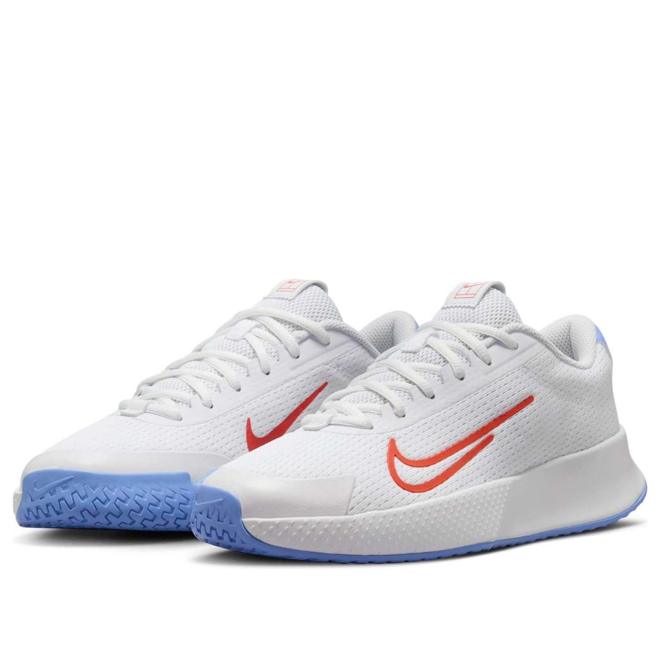 (WMNS) NikeCourt Vapor Lite 2 HC 'White Royal Pulse Mango' DV2019-110