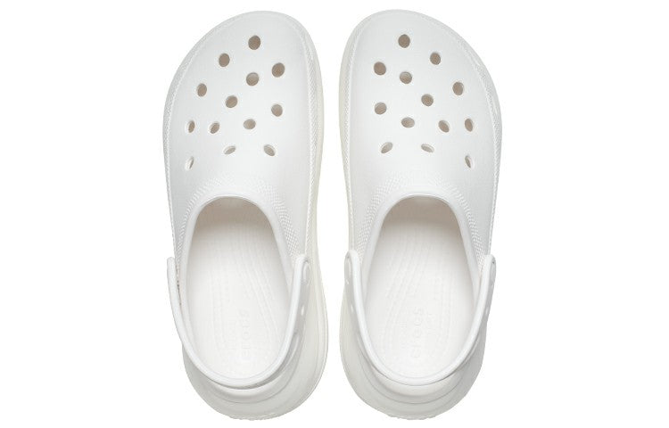 (WMNS) Crocs Classic Mega Crush Clog 'White' 207988-100