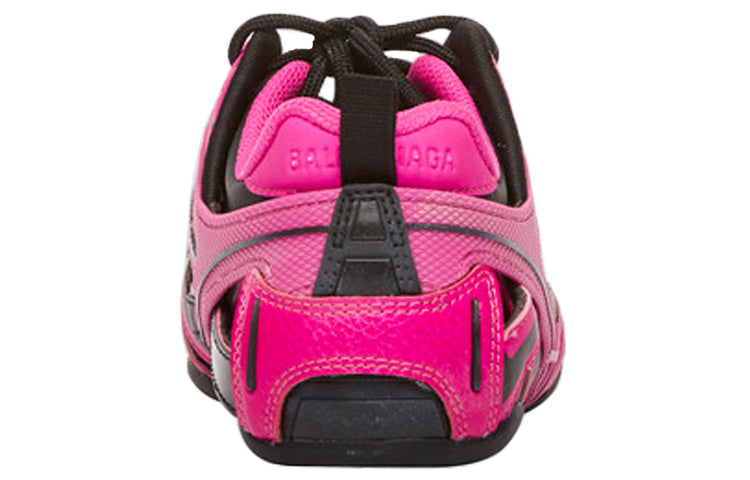 (WMNS) Balenciaga Drive Sneaker 'Black Neon Pink' 624344W2FD15010