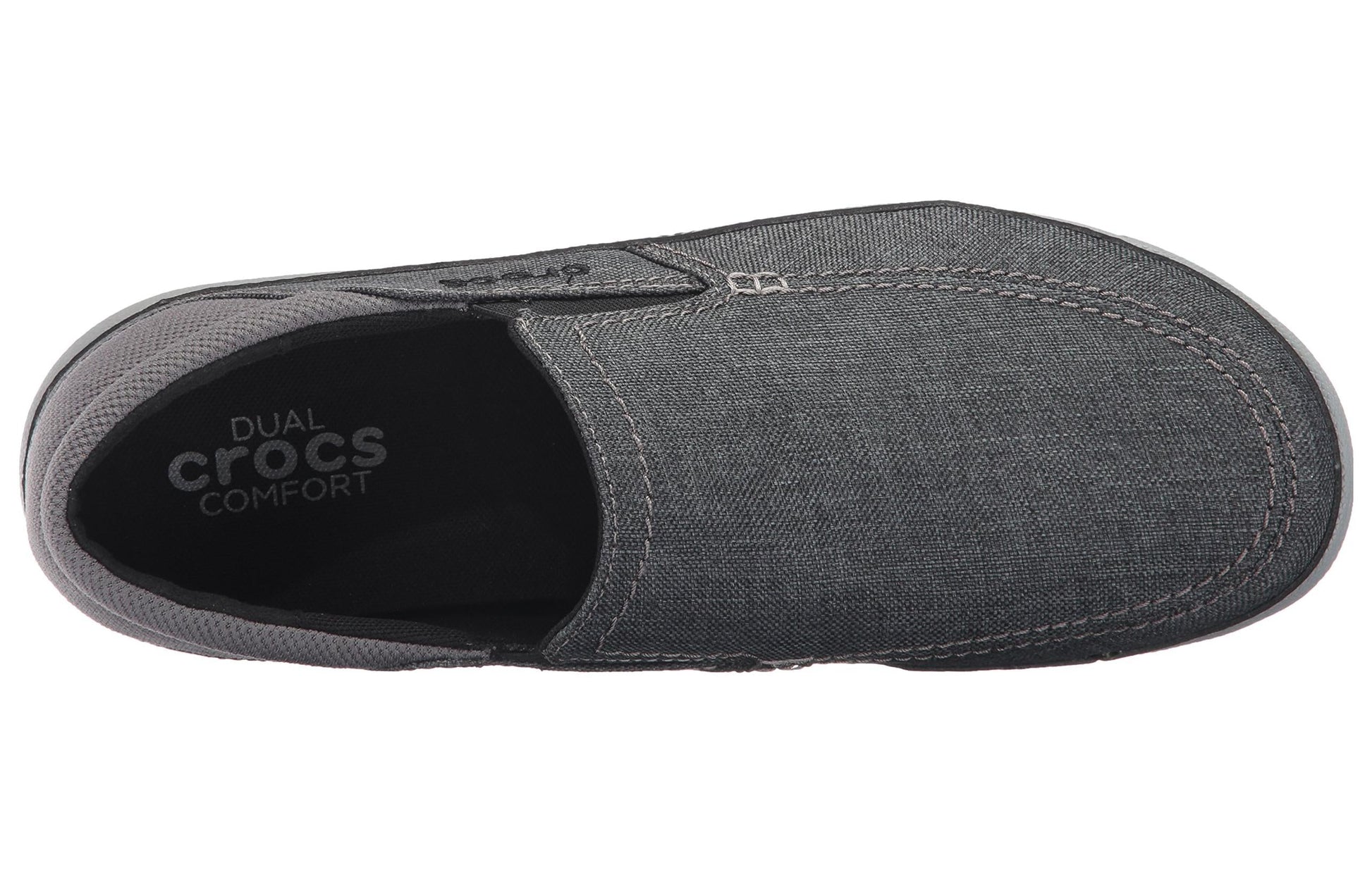 Crocs Santa Cruz Playa Slip-On Shoes 'Dark Grey' 204835-03L