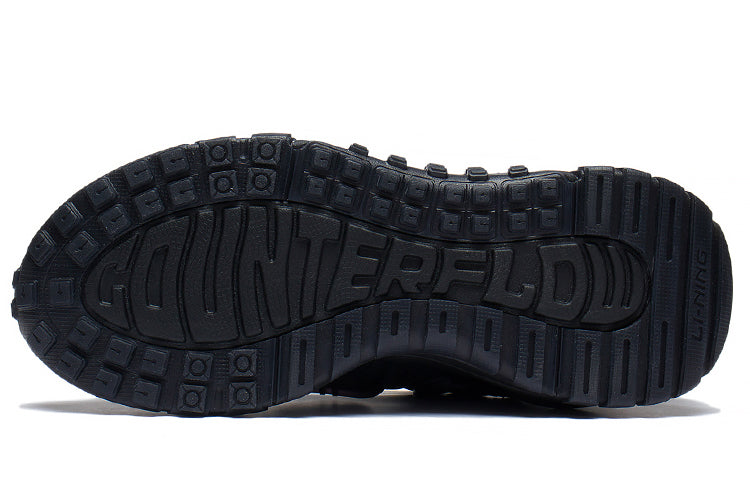 (WMNS) Li-Ning Counterflow Startrails 'Black' AGLS160-4