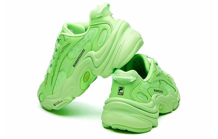 (WMNS) Mihara x FILA Pentera Low-Top Sneakers Green F12W111137FGG