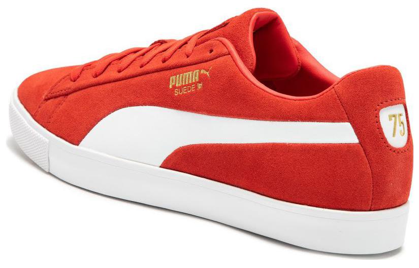 PUMA Fusion Suede For All Time LE Golf Shoes 'Red White' 379823-01