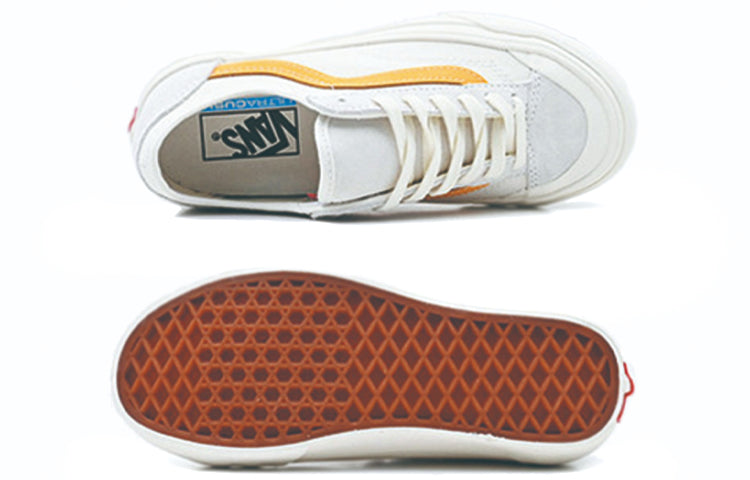 Vans Style 36 Canvas Shoes White/Yellow VN0A5HFFZGD