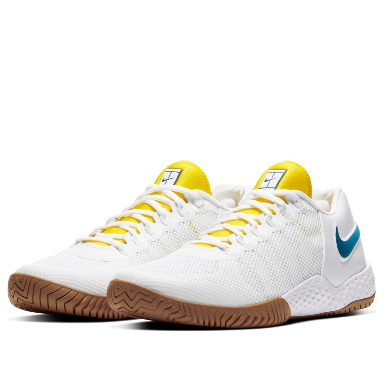 (WMNS) Nike Court Flare 2 'White Blue Yellow' AV4713-107