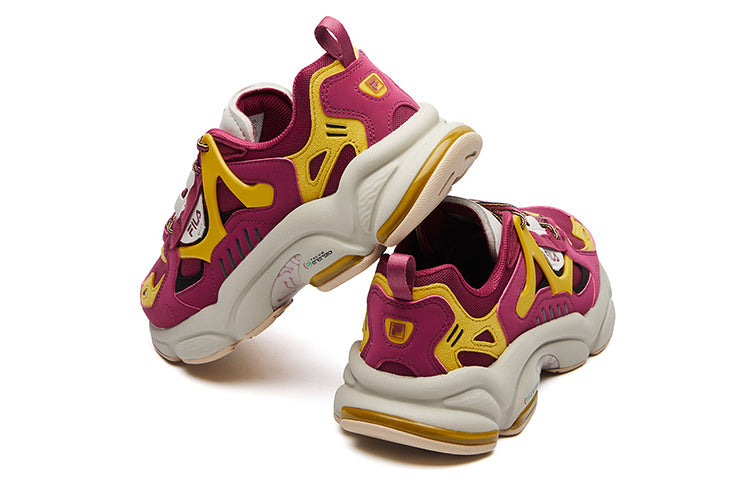 (WMNS) Fila RJV Low-top Running Shoes 'Red Yellow' T12W111107FBJ