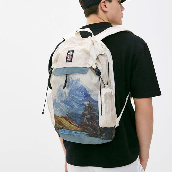 adidas Explorer Primegreen Backpack 'Aluminium Blue Oxide' GH7213