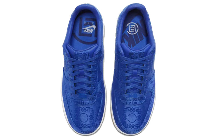 Nike x CLOT Air Force 1 PRM 'Royal Silk' CJ5290-400