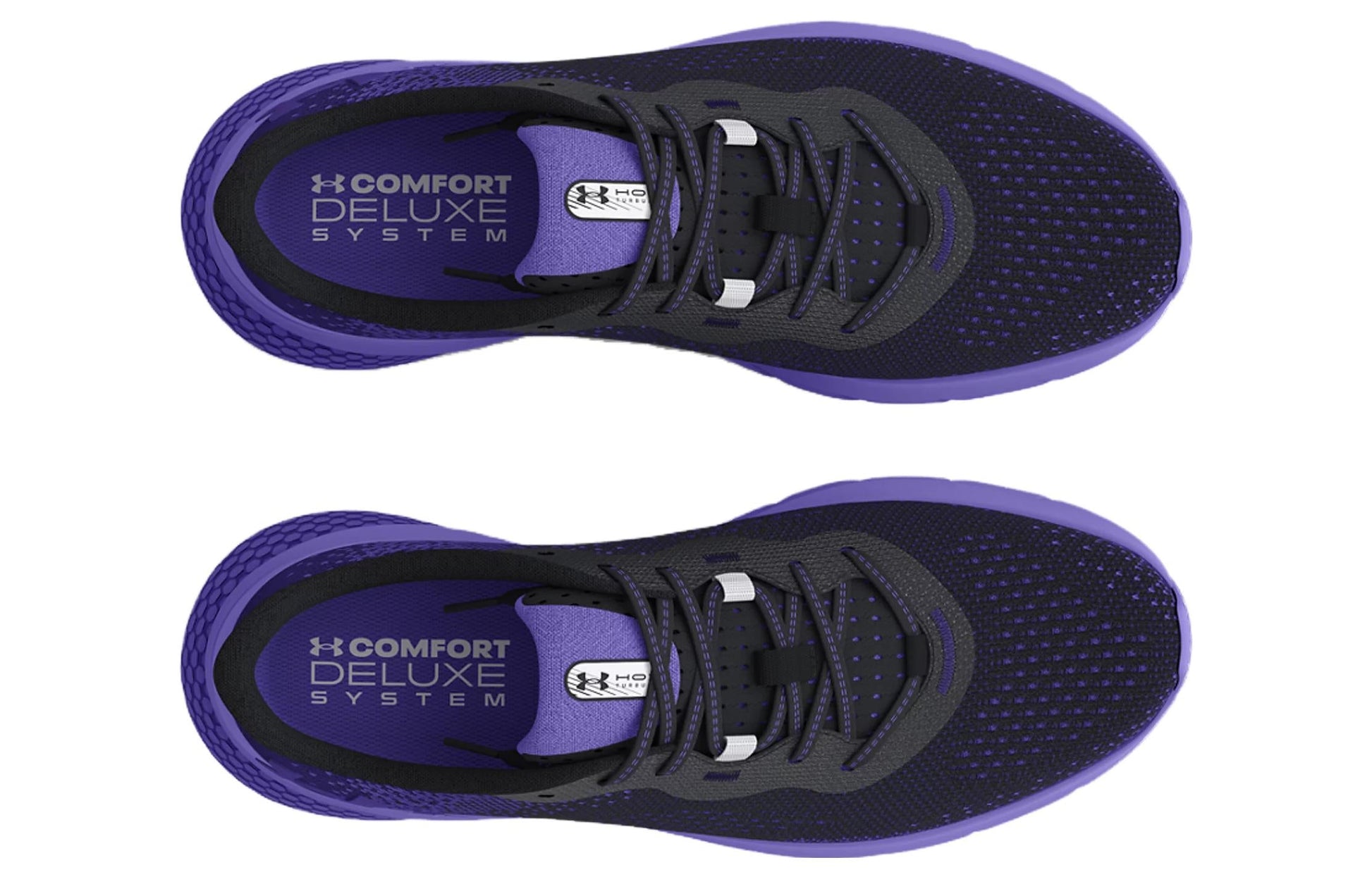 (WMNS) Under Armour HOVR Turbulence 2 Running Shoes 'Black Purple' 3026525-002