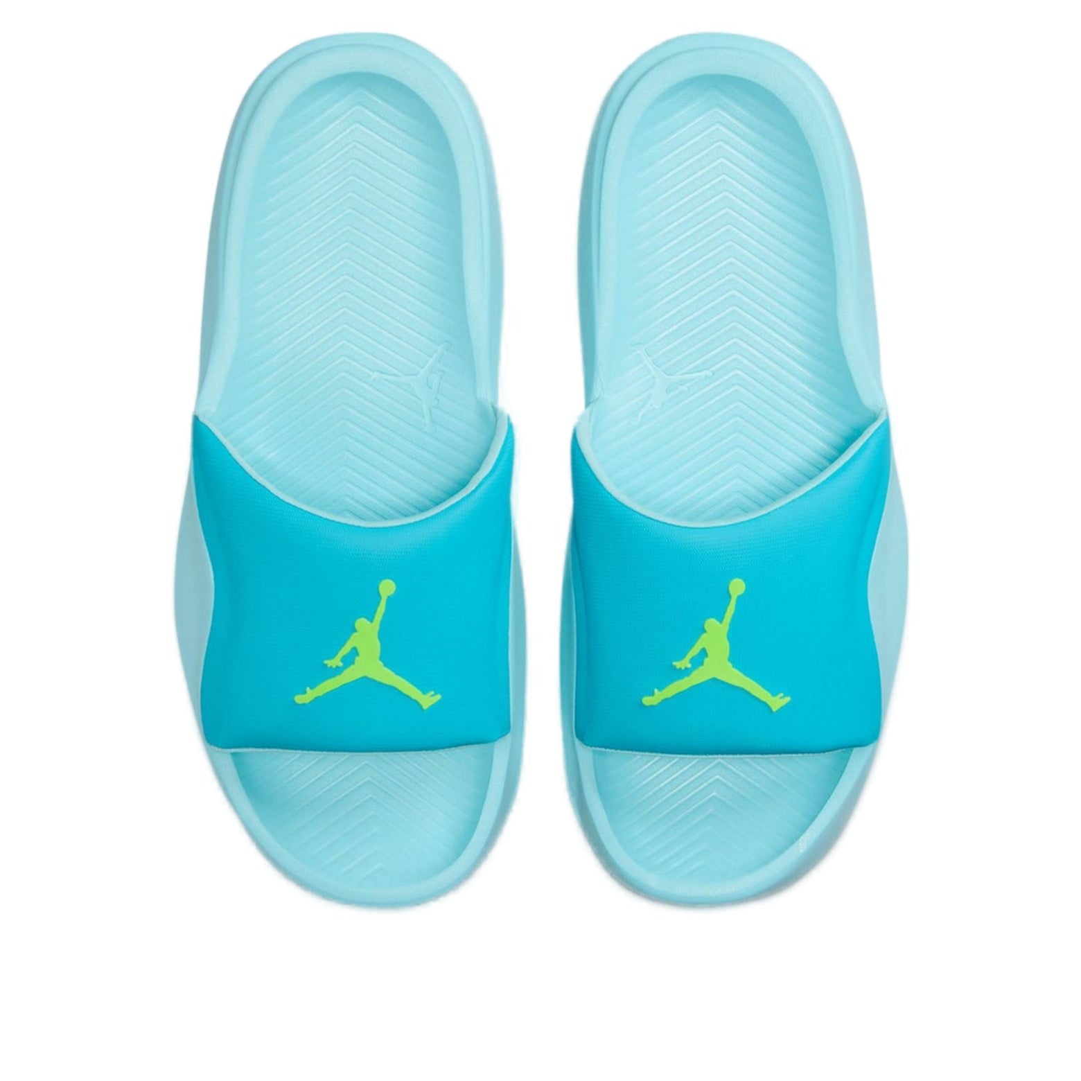 Air Jordan Franchise Slides 'Chlorine Blue Copa Electric Green' HF3263-400