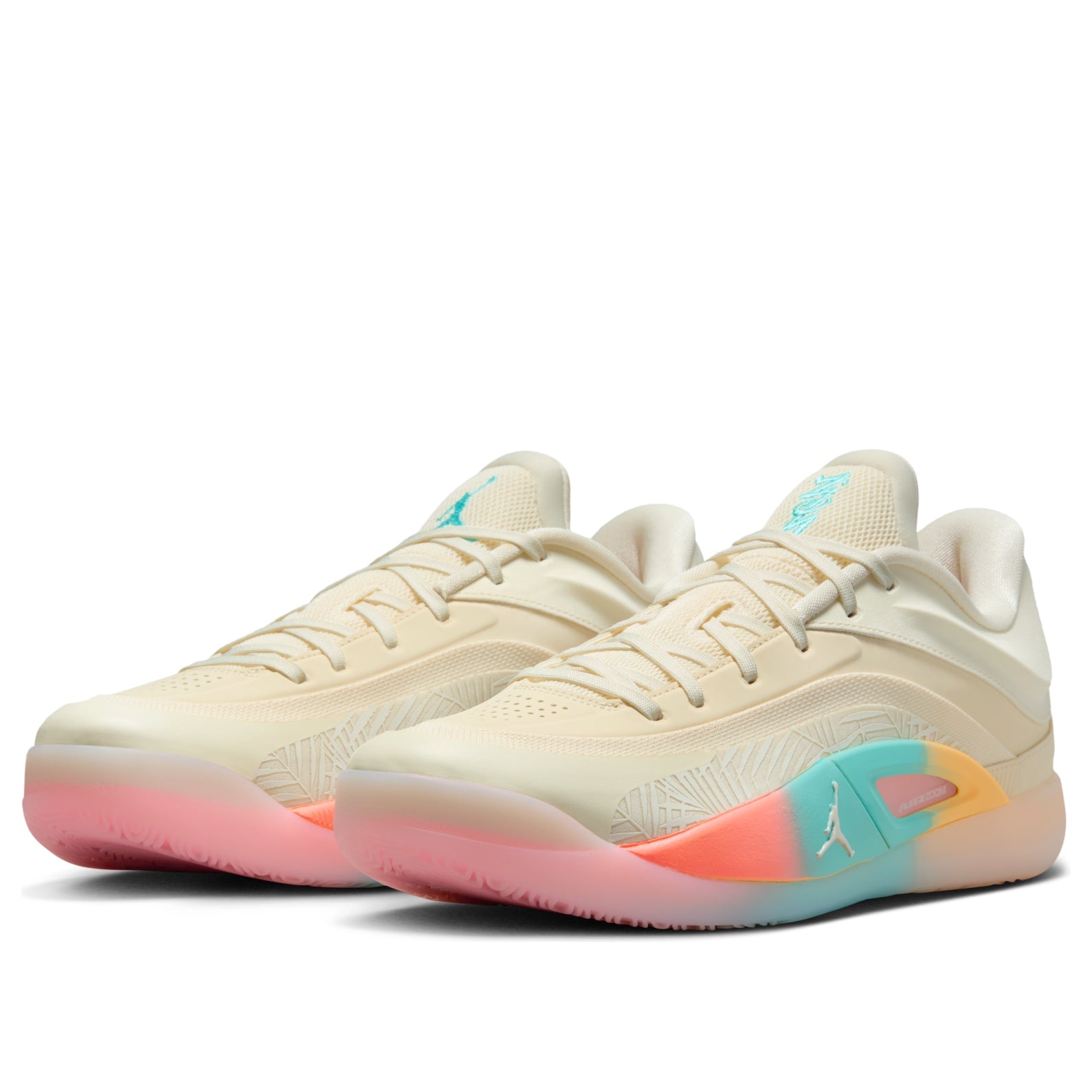 Air Jordan Zion 4 PF 'Coconut Mile Aurora Green Mango Citron' FD0591-102