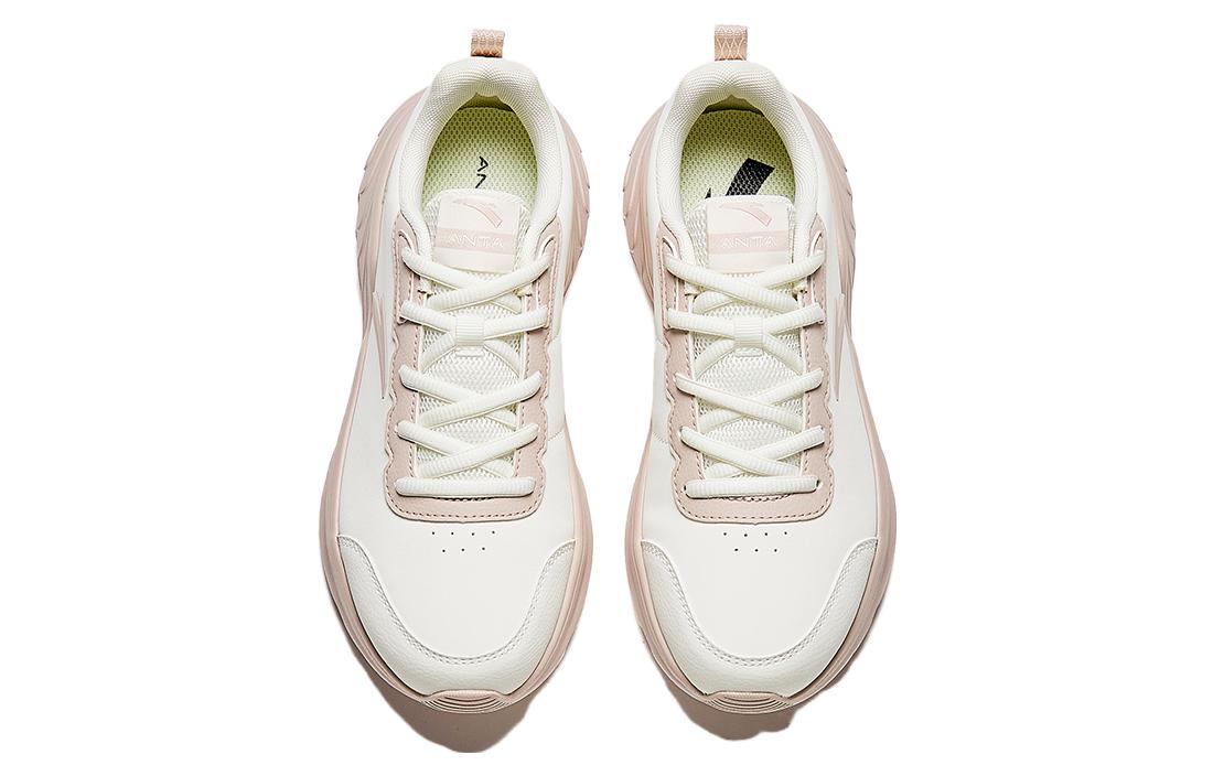(WMNS) ANTA Running Series Sneakers 'White Pink' 922345527-10