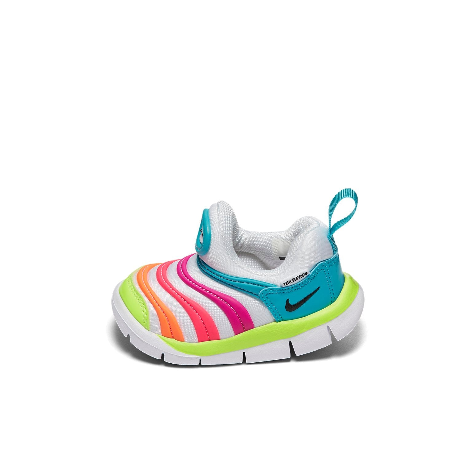 (TD) Nike Dynamo Free Low-Top Running Shoes White/Blue 343938-418