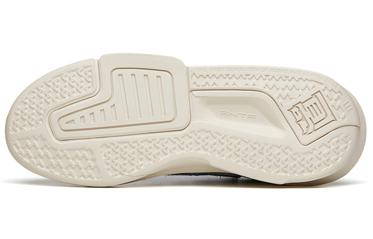 ANTA Shock The Game 3 Low 'Grey Blue' 112218084-7