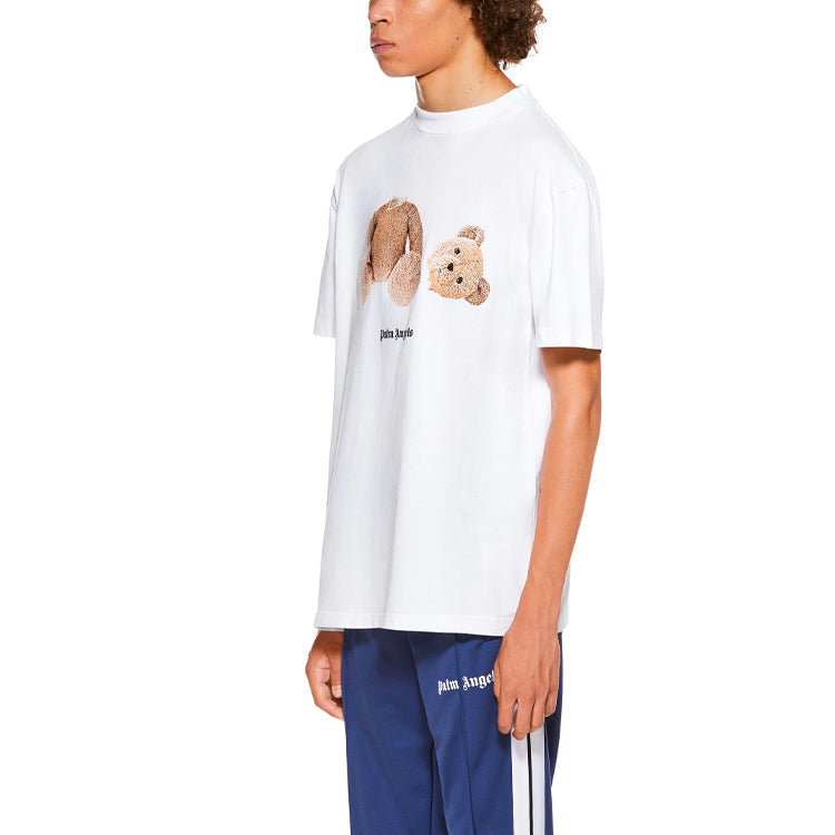 Palm Angels Bear Short-Sleeve Tee 'White' PMAA001R21JER0010160