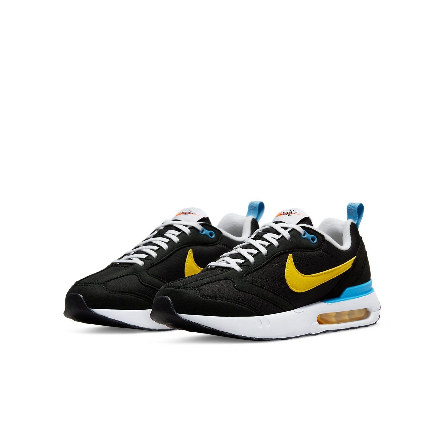 (GS) Nike Air Max Dawn 'Black Yellow' DR0161-001