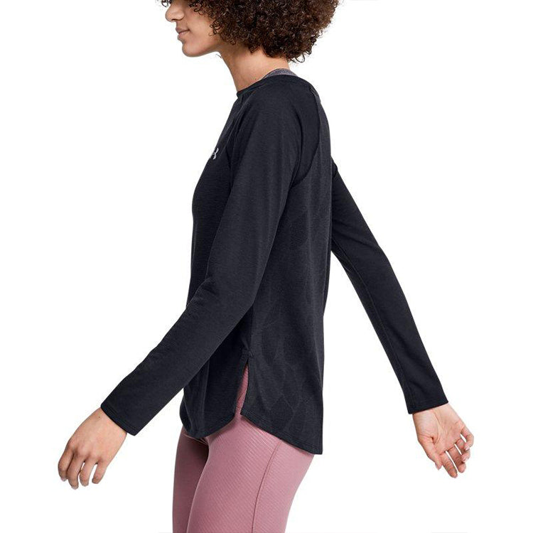(WMNS) Under Armour Streaker 2.0 Shift Swea Black 1350074-001