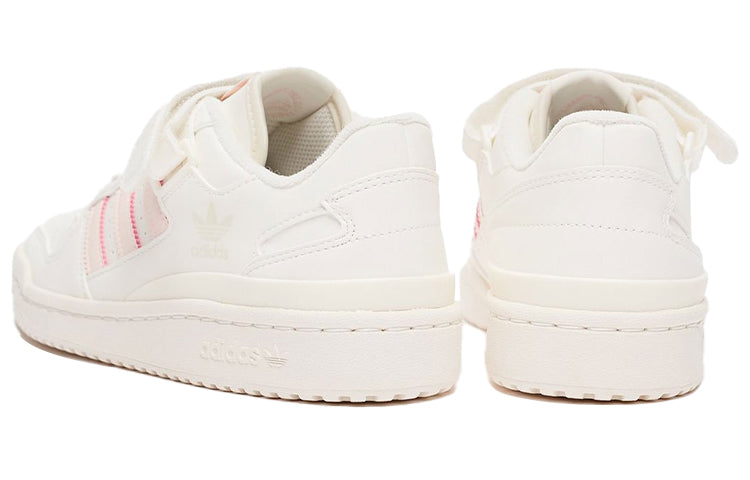 (WMNS) adidas Forum Low Crest 'White Pastel Pink' GZ7064