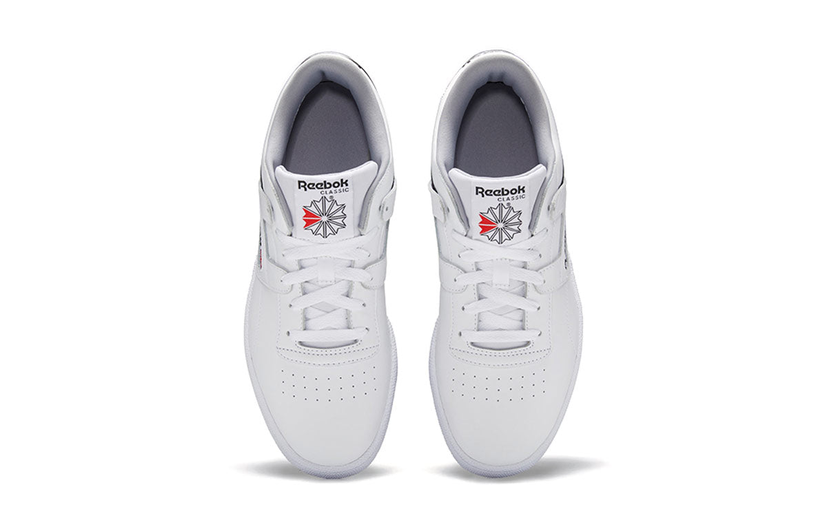 Reebok Club Workout White Skate Shoes 'Black White' FV9914