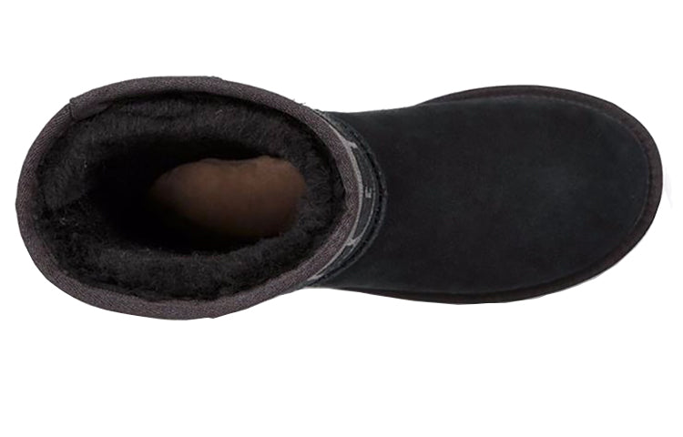 (WMNS) UGG Classic Short Sparkle 1096472-BLK
