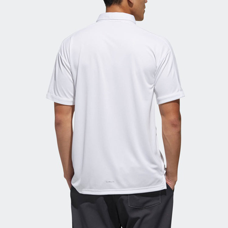adidas M S2S Sc Tero P Chest Pocket Short Sleeve Polo Shirt White DV0987