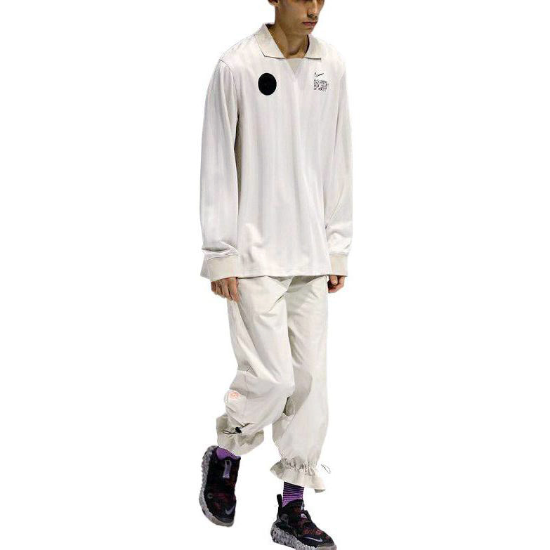 Nike Long Sleeves Collar Tee 'Cream Beige Oregon' CK1929-072