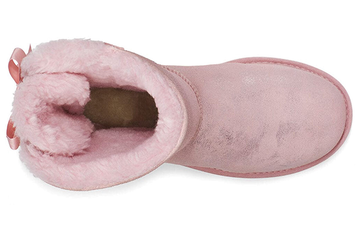 (WMNS) UGG Bailey Bow II Fleece Lined Pink 1112532-PCD