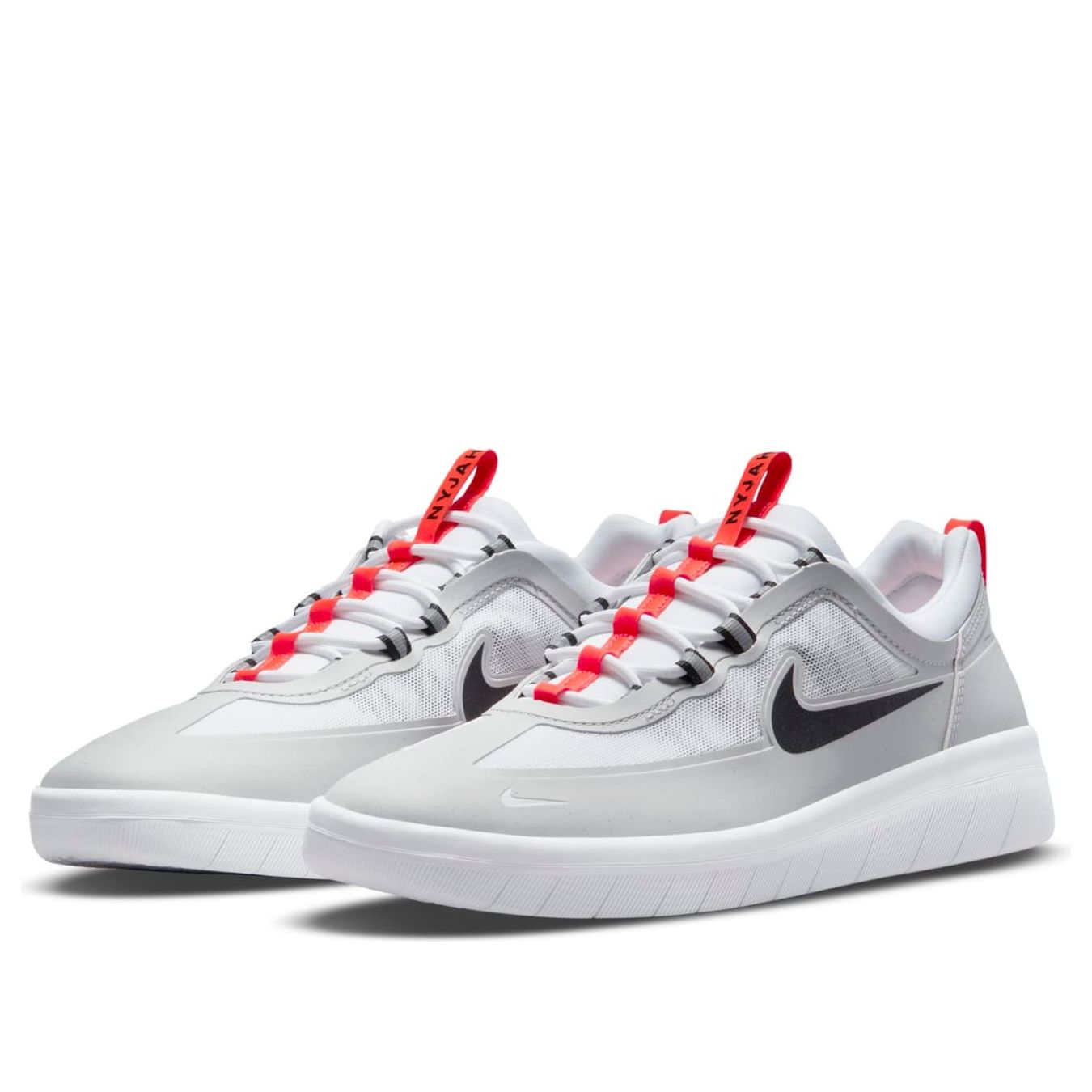 Nike Nyjah Free 2 SB 'Neutral Grey Bright Crimson' BV2078-007