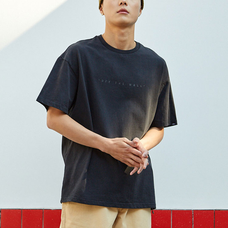 Vans Off The Wall Tie Dye Tee 'Black' VN0A7PYTT84