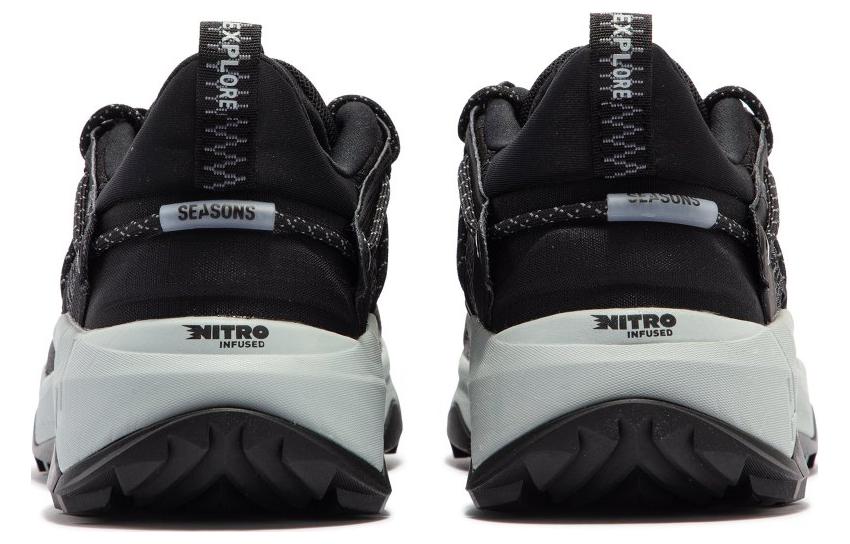 (WMNS) PUMA Explore Nitro 'Black Platinum Grey' 377855-01