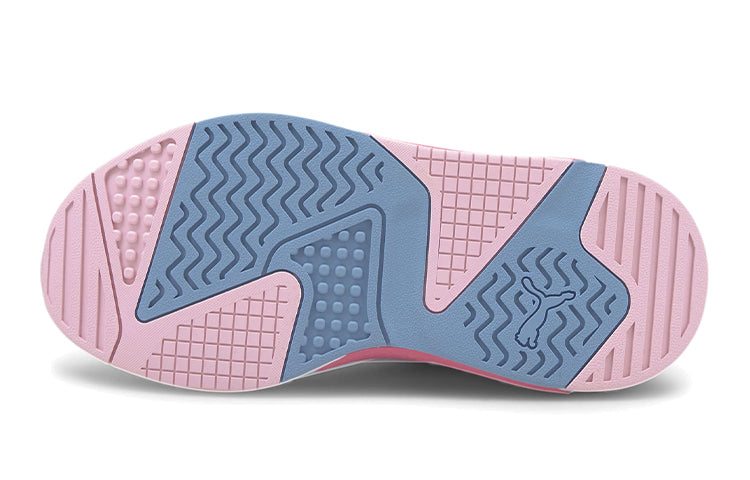 PUMA X-Ray 2 Square (Big Kids) Running Shoes White/Pink/Blue 374190-08