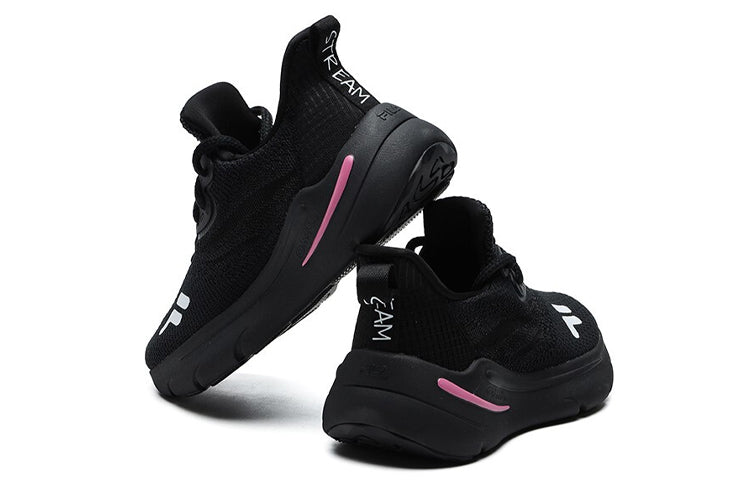 (WMNS) Fila Fusion Shoes 'Triple Black' T12W125204FBK