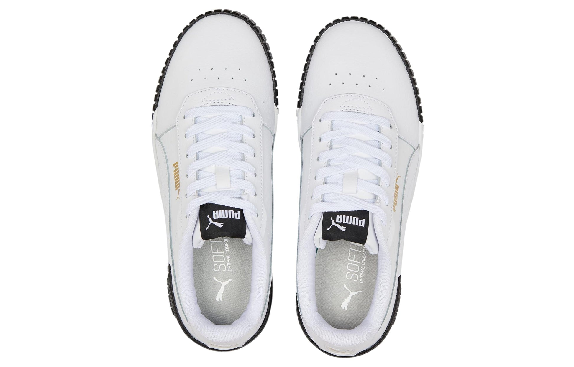(WMNS) PUMA Carina 2.0 'White Black' 385849-04