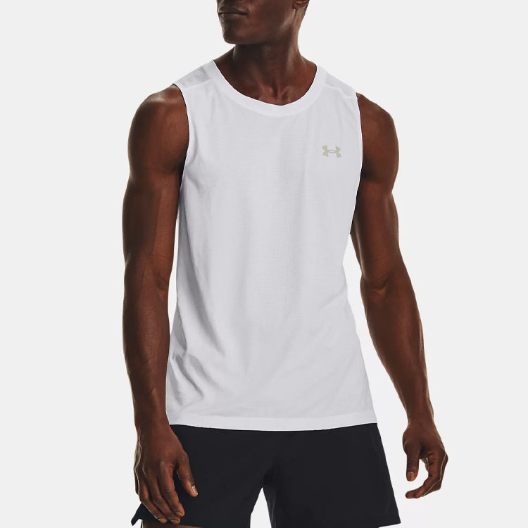 Under Armour Launch Elite Singlet 'White' 1376994-100