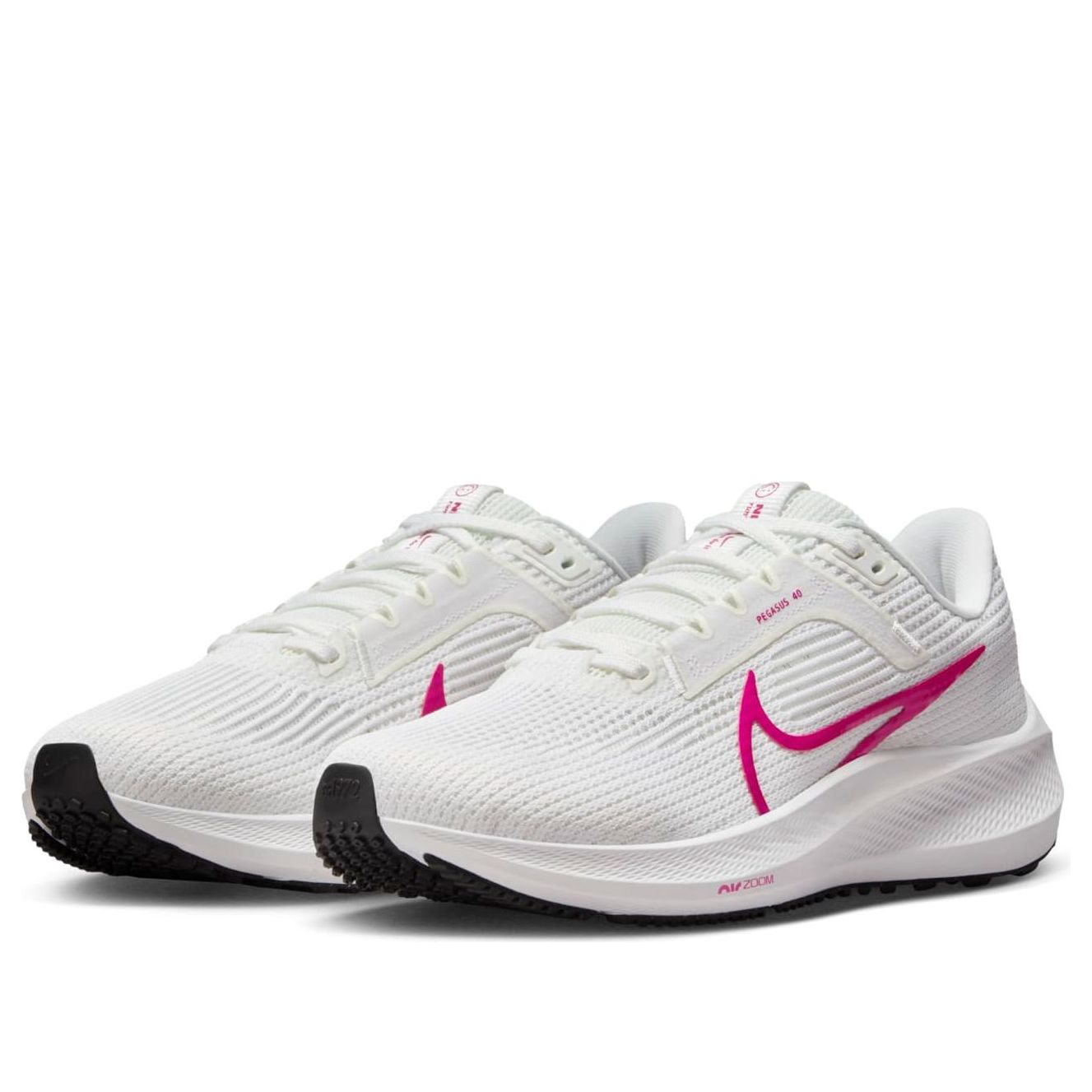 (WMNS) Nike Air Zoom Pegasus 40 'Summit White Fireberry' FV0984-100