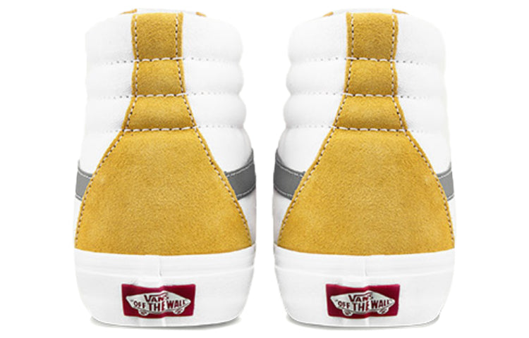 Vans SK8-HI White Yellow Unisex 'White Yellow' VN0A4BV622L