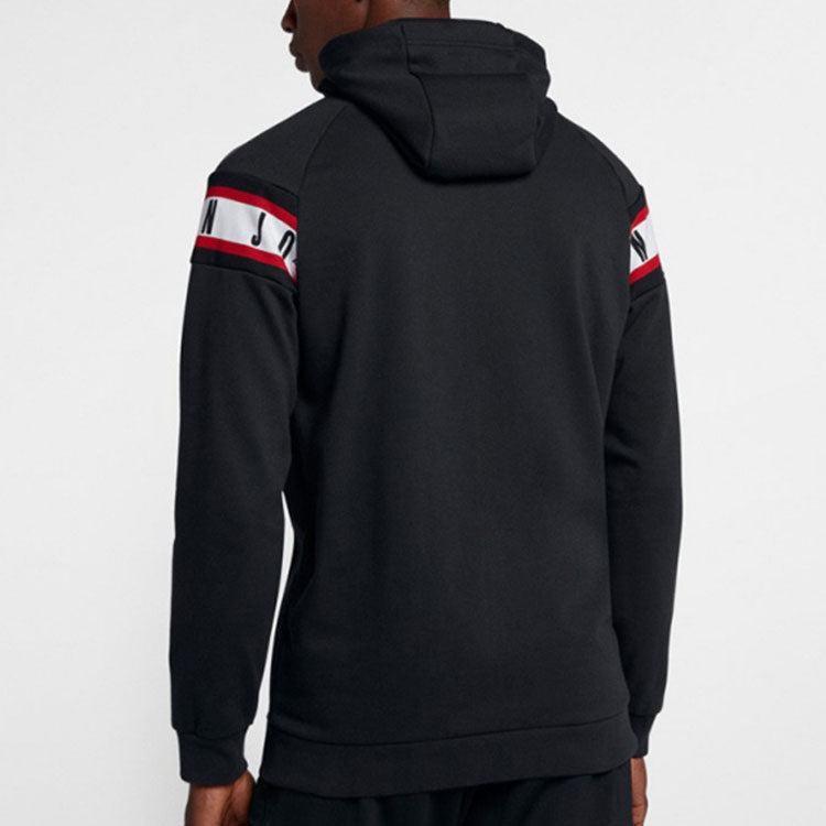 Air Jordan Sports Hooded Jacket Men Black CU2775-010