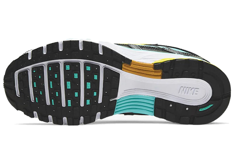 (WMNS) Nike P-6000 Black Teal Yellow  'Aurora' BV1021-005