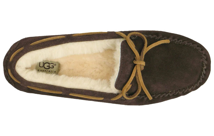 UGG Olsen Slipper Fleece Lined Stay Warm Athleisure Casual Sports Shoe Brown 1003390-ESP
