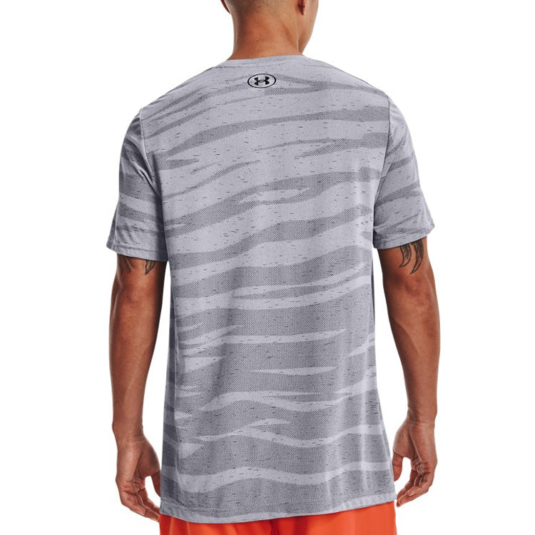 Under Armour Seamless Wave T-shirt 'Grey' 1373726-011