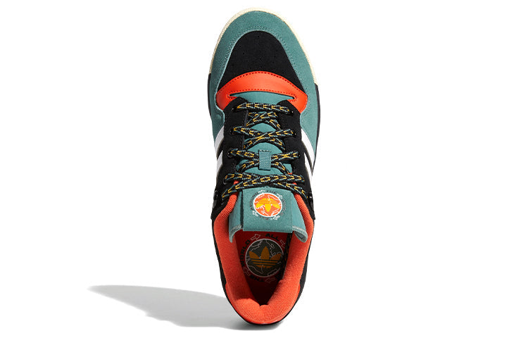 adidas Rivalry Low 'Green Orange Black' FV4914
